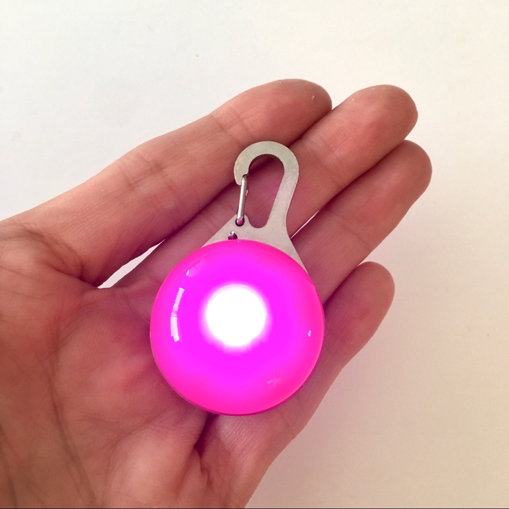 Pink Night Light for Dogs Cats Pets NWT - Picture 10 of 11